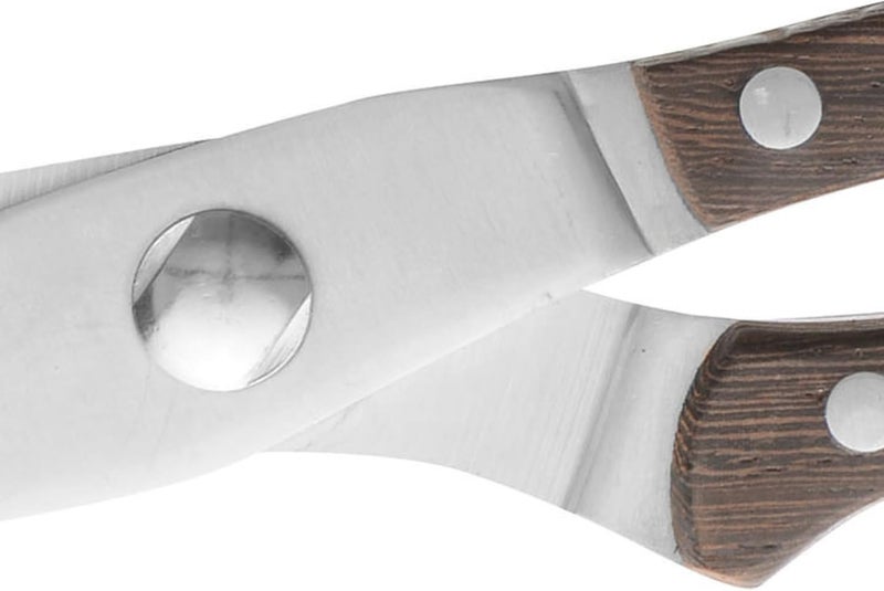 Berghoff Essential  25cm Poultry Multipurpose Scissor shears with dark wooden handle Security lock bracket - Image 5