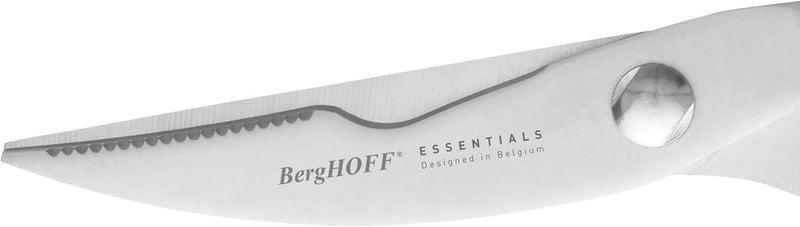 Berghoff Essential  25cm Poultry Multipurpose Scissor shears with dark wooden handle Security lock bracket - Image 4