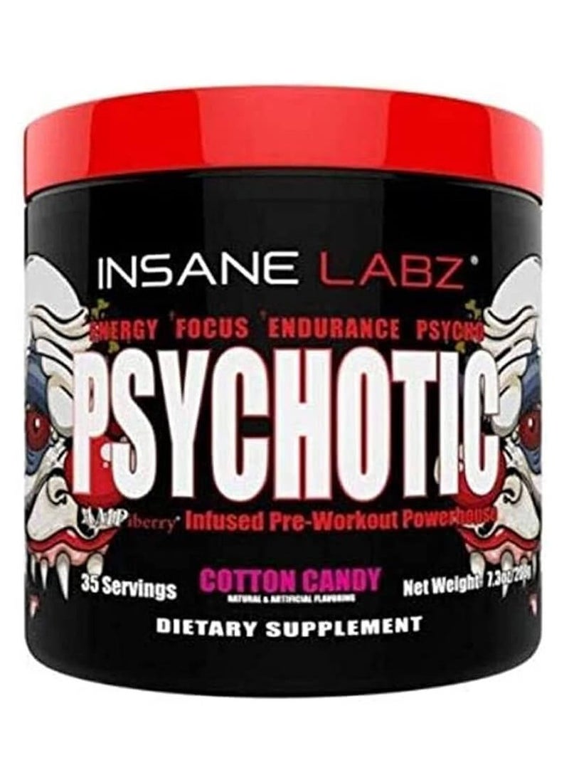 Insane labz Insane Labz, Psychotic, Cotton Candy, 212g, 35S  - Image 1