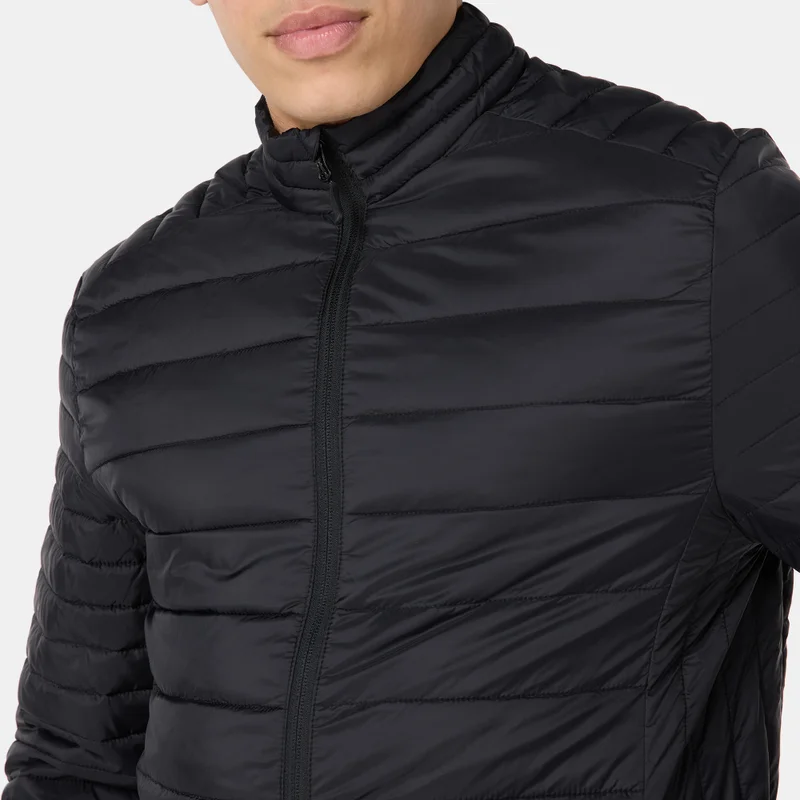 Sun And Sand Sports Black Men's Puffer Jacket for Men | Best Price UAE