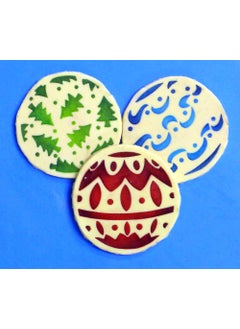 Designer Stencils Mini Christmas Balls Cookie Stencils by Designer Stencils  - Image 2