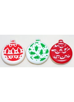 Designer Stencils Mini Christmas Balls Cookie Stencils by Designer Stencils  - Image 3