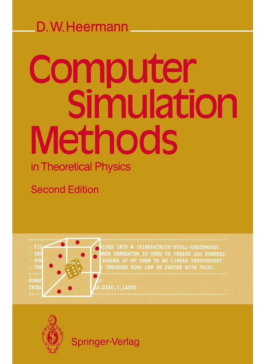 Computer Simulation Methods in Theoretical Physics 