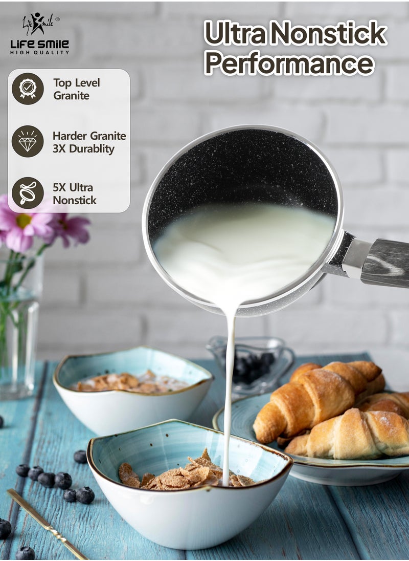 12Pcs Pots and Pans Set, Nonstick Cookware Sets, Black Granite Cookware Non Stick Cooking Set Includes Casserroles 20/24/28cm, Frying Pans 24/28cm & Saucepans 16cm with Lid (PFOS, PFOA Free) - pzsku/Z0FC6752F90B5E193A9E3Z/45/_/1713446218/2532029b-70d4-4c24-84ac-183d1bb03a4a