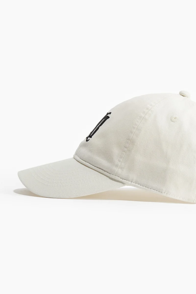H&M Embroidered-motif twill cap