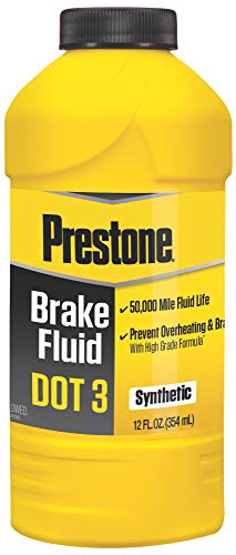 Prestone AS400 DOT 3 Synthetic Brake Fluid 12 oz