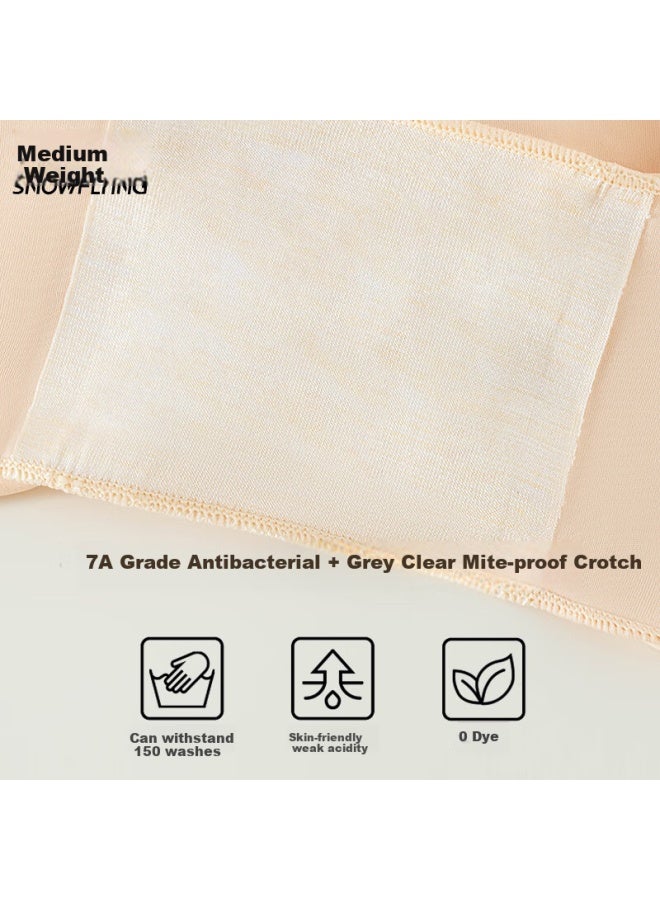 Snowflying Women's Safety Shorts, Summer Anti-exposure, Ice Silk Seamless, Tummy Control And Lifting Underwear, 7a Antibacterial Crotch, Boyshorts - Image 2