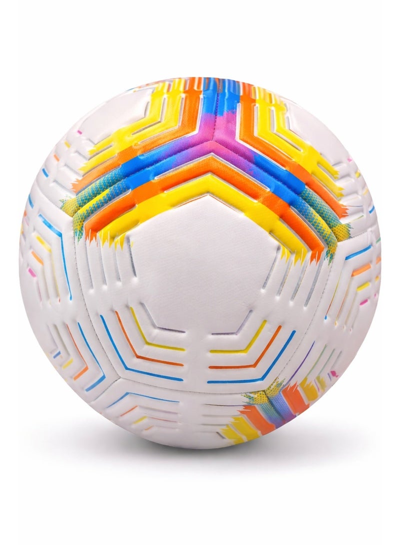 NUZKI Size 5 Football – Durable Training & Match Soccer Ball | Professional Quality Outdoor Football for Kids & Adults - Image 1