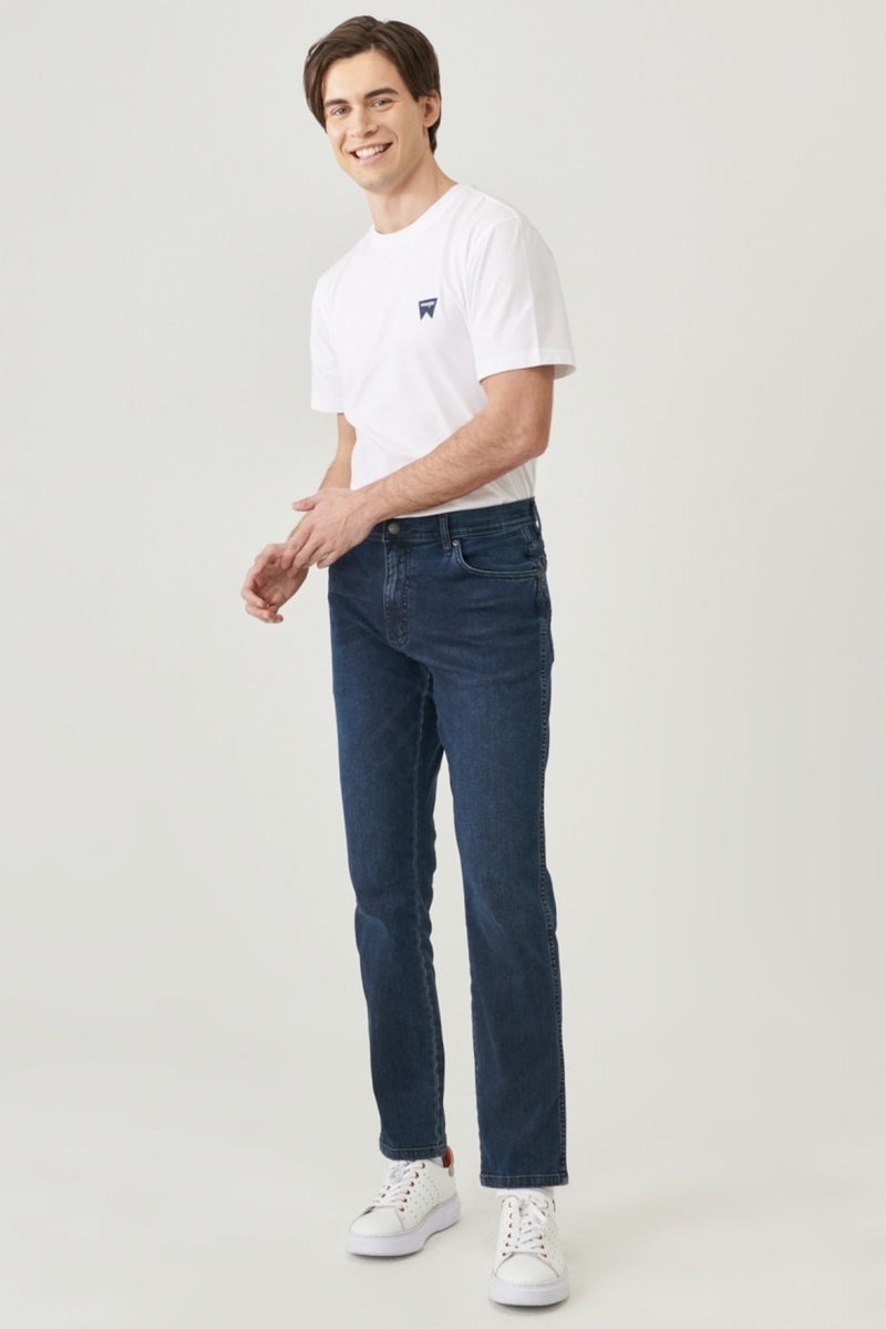 Wrangler Men's Texas Slim Normal Waist Jean Trousers  - Image 5