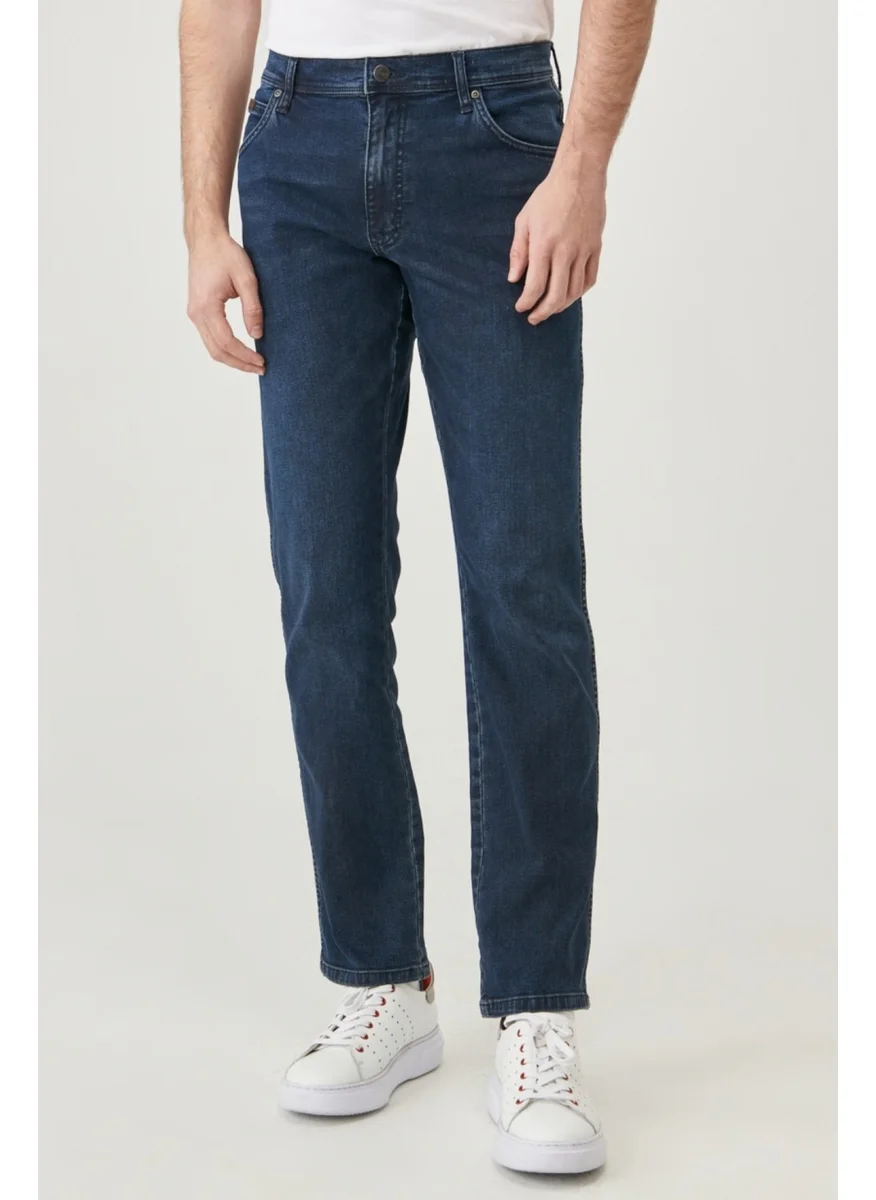 رانجلر Men's Texas Slim Normal Waist Jean Trousers