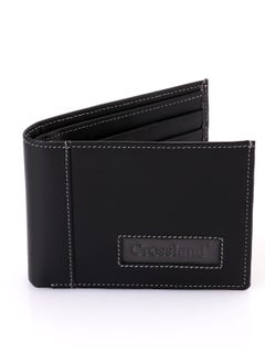 Crossland CROSSLAND Genuine Leather Men's Wallet, Bi Fold 8 Cards with Window ID - RFID Blocking Technology  - Image 1
