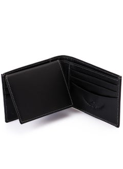 Crossland CROSSLAND Genuine Leather Men's Wallet, Bi Fold 8 Cards with Window ID - RFID Blocking Technology  - Image 2