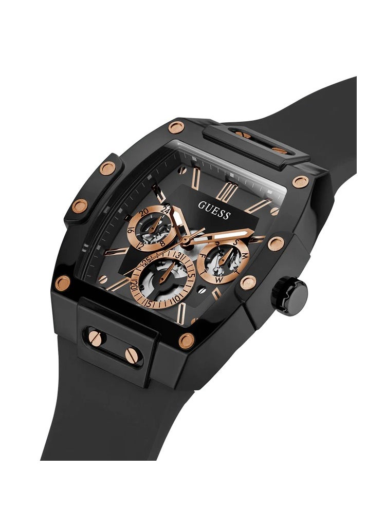 GUESS - GUESS Men's Black Multi-function Watch | GW0203G8 - Image 1