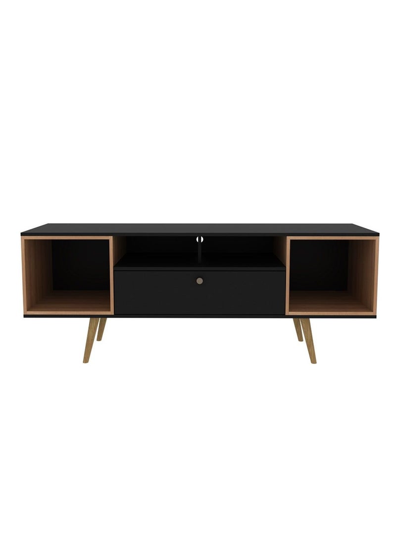 DANUBE HOME Rippler TV Unit Up to 65 inches - Black / Almond 