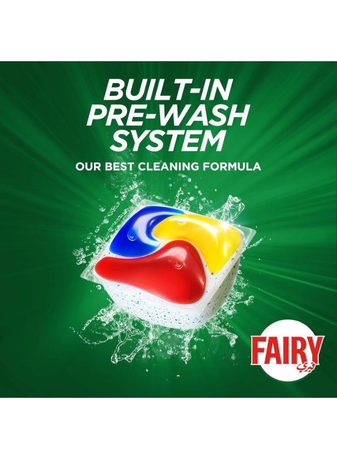 Fairy Platinum Plus - Dishwasher Capsules - Lemon Scent (30 Capsules) - Image 2