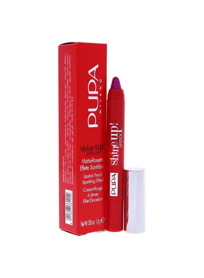 PUPA Shine Up! Lipstick - 007 Be Hot Be Pink for Women - 0.056 oz Lipstick - Image 3
