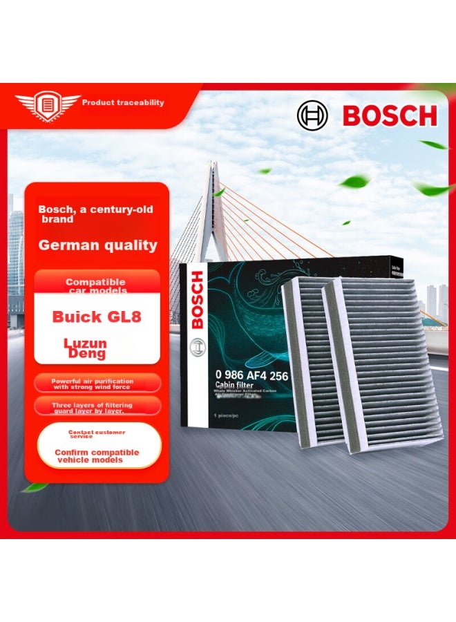Bosch Activated Carbon Air Conditioning Filter Car Filter 4256 For Buick Gl8/gl8, Laizun/gl8, La Shang, And Other Vip Vans - Image 1