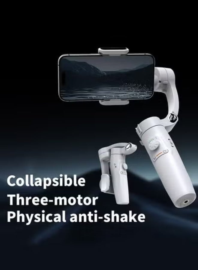 Gulf Trend 3-Axis Foldable Smartphone Gimbal Stabilizer with Face Tracking, Focus Wheel and Anti-Shake Stabilization, Handheld Mobile Phone Video Stabilizer for iPhone and Android, Vlogging & Recording - Image 4