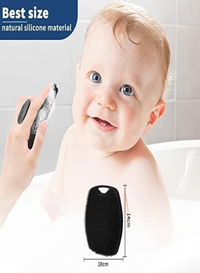 Wlofin Silicone Body Scrubber, Shower Scrubber for Nourishing Cleaning & Exfoliating Your Skin Bath Brush with Ergonomic No-Slip Handle, Body Exfoliator for Men and Women - Image 5