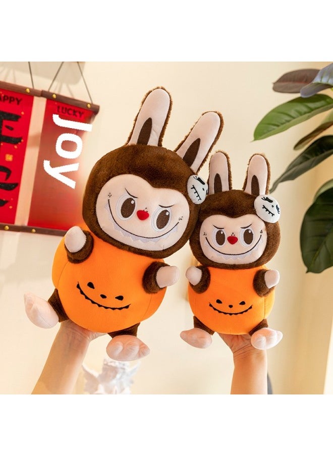 Labubu Halloween Series Limited Strange Carnival Pumpkin Pendant Funny Plush Tide Play Gift Wholesale-Specifications:60cm1.47kg-Color:Leather Shell (semi-finished Product Without Cotton)  - Image 4