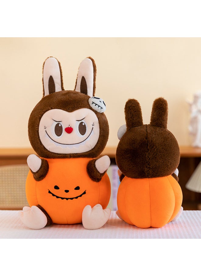 Labubu Halloween Series Limited Strange Carnival Pumpkin Pendant Funny Plush Tide Play Gift Wholesale-Specifications:60cm1.47kg-Color:Leather Shell (semi-finished Product Without Cotton)  - Image 3