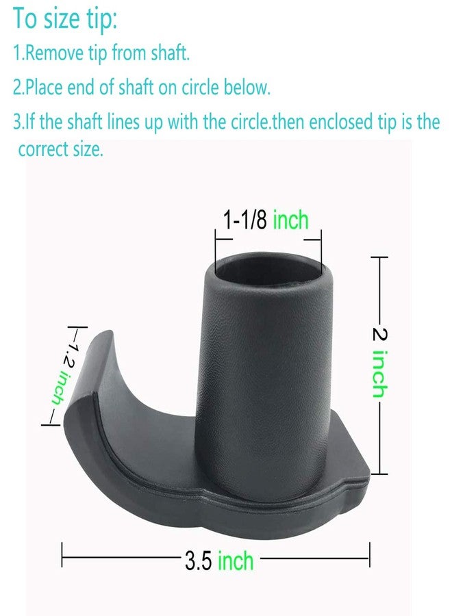 QingTD Walker Ski Glides, for1 1/8 Inch Tubes,Heavy Duty, Durable Coaster Cap Gliders for Medical Folding Walker,Provides Safety, Stability, 4 Slides and 4 Smooth Sock Pad Covers - Image 3