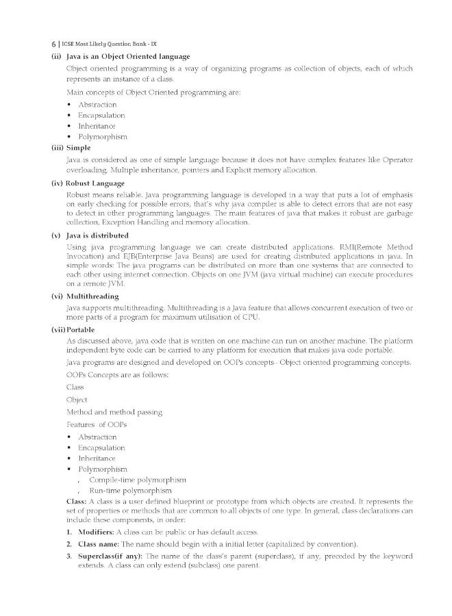 Computer Applications Most Likely Question Bank for ICSE Class 9 for 2024 Exam - Chapterwise & Categorywise Questions, Latest Syllabus Pattern, Completely Solved MCQs - Image 4