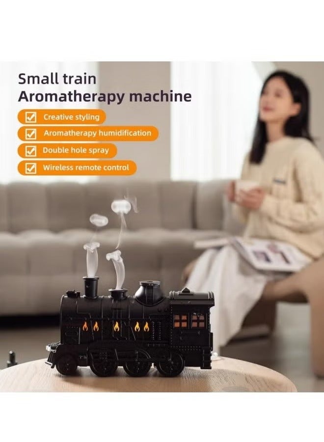 TIGER Humidifier, 300ml Aromatherapy Diffuser Essential Oil Air Humidifier, Train Diffuser for Large Room Essential Oil, Aromatherapy Diffuser Cool Mist with 2 Lights 2 Mist Modes Auto Off for Home Office Hotel - Image 2