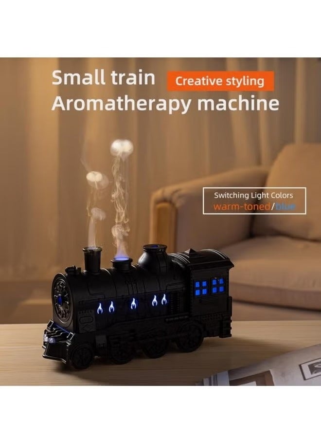 TIGER Humidifier, 300ml Aromatherapy Diffuser Essential Oil Air Humidifier, Train Diffuser for Large Room Essential Oil, Aromatherapy Diffuser Cool Mist with 2 Lights 2 Mist Modes Auto Off for Home Office Hotel - Image 4