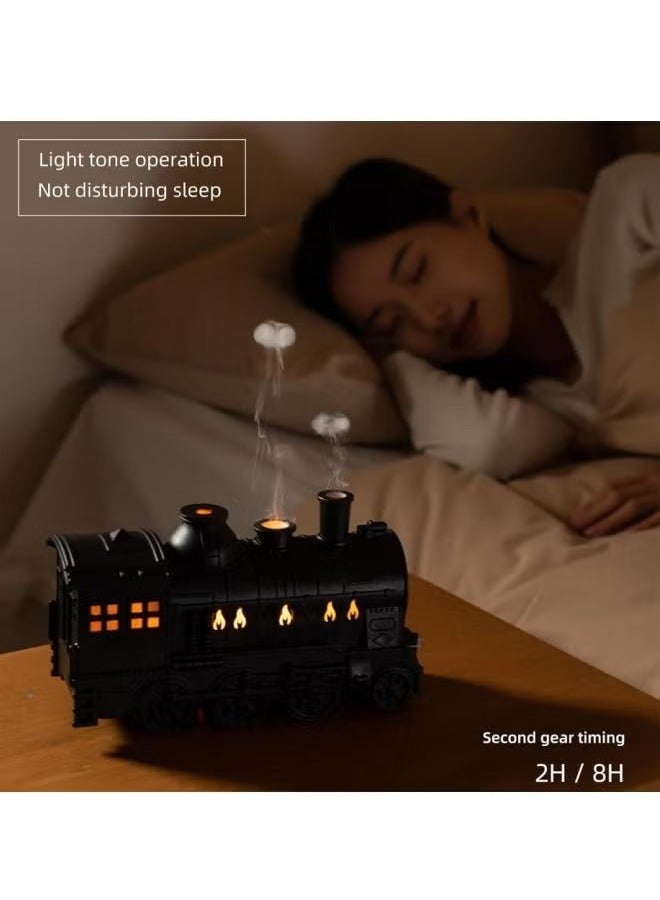 TIGER Humidifier, 300ml Aromatherapy Diffuser Essential Oil Air Humidifier, Train Diffuser for Large Room Essential Oil, Aromatherapy Diffuser Cool Mist with 2 Lights 2 Mist Modes Auto Off for Home Office Hotel - Image 5