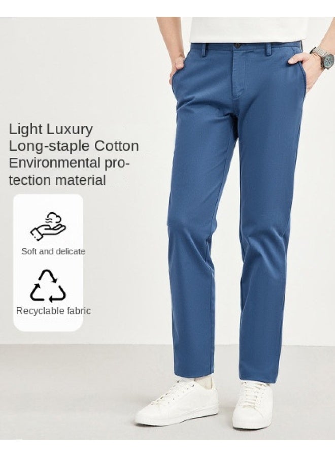 Septwolves Eco-friendly Recyclable Basic Versatile】autumn Winter Classic Men's Pants Multi-color Brushed Casual Trousers For Men - Image 1