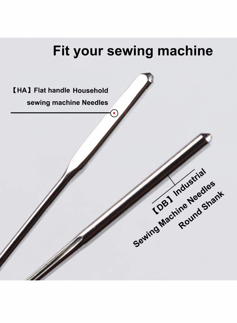 Excefore 10Pcs Sewing Machine Needles Heavy Duty for Thick Fabric Universal Regular for Singer for Brother for Janome for Serger Sewing Machine (DB 75/11)  - Image 4