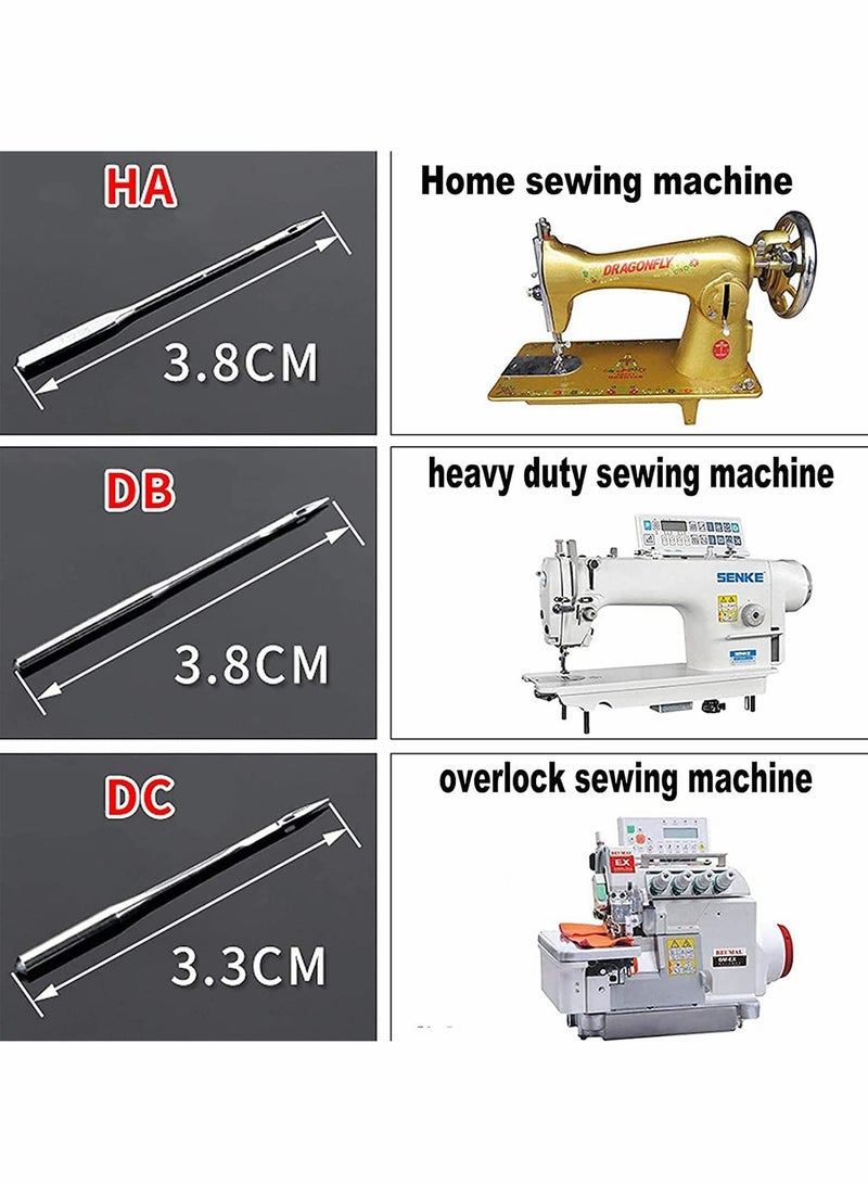 Excefore 10Pcs Sewing Machine Needles Heavy Duty for Thick Fabric Universal Regular for Singer for Brother for Janome for Serger Sewing Machine (DB 75/11)  - Image 2