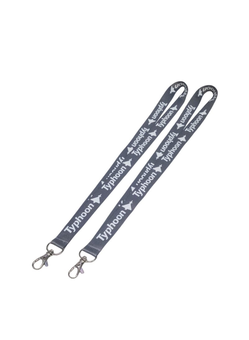 Fighter Gifts Aviation Grey Lanyard
