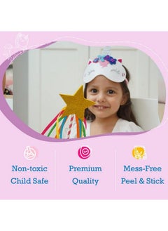 jackinthebox Unicorn Craft Kit For 3 To 5 Year Olds ; 3 Craft Projects ; Great Gift For Girls Ages 3 4 5 Years  - Image 5