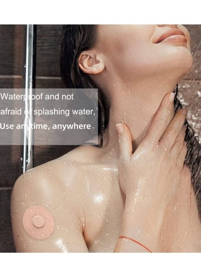 In Air 20 Pieces Adhesive Patches Breathable Sensor Patches Pre-Cut Adhesive Covers Shower Waterproof Tape  - Image 5