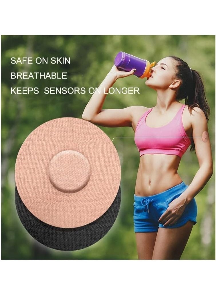 In Air 20 Pieces Adhesive Patches Breathable Sensor Patches Pre-Cut Adhesive Covers Shower Waterproof Tape  - Image 4