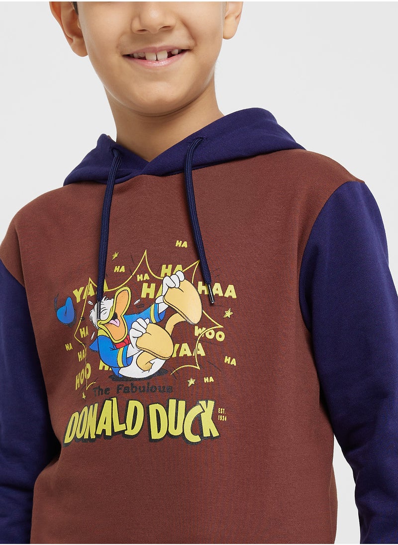 Disney - Donald Duck Graphic Hoodies - Image 1