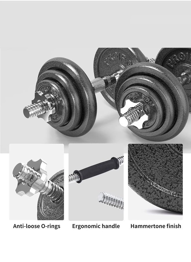 Fitness World Compact dumbbell set 20kg  - Image 3