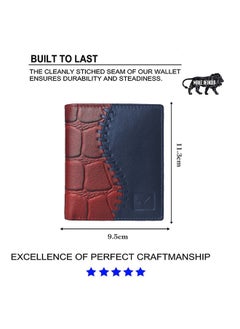 AL FASCINO AL FASCINO Wallet for Men Stylish Purse for Men RFID Wallet for Men Purse for Men Leather Wallets for Men Original Wallet Mens, Wallets for Men RFID Blocking Wallet for Men  - Image 3