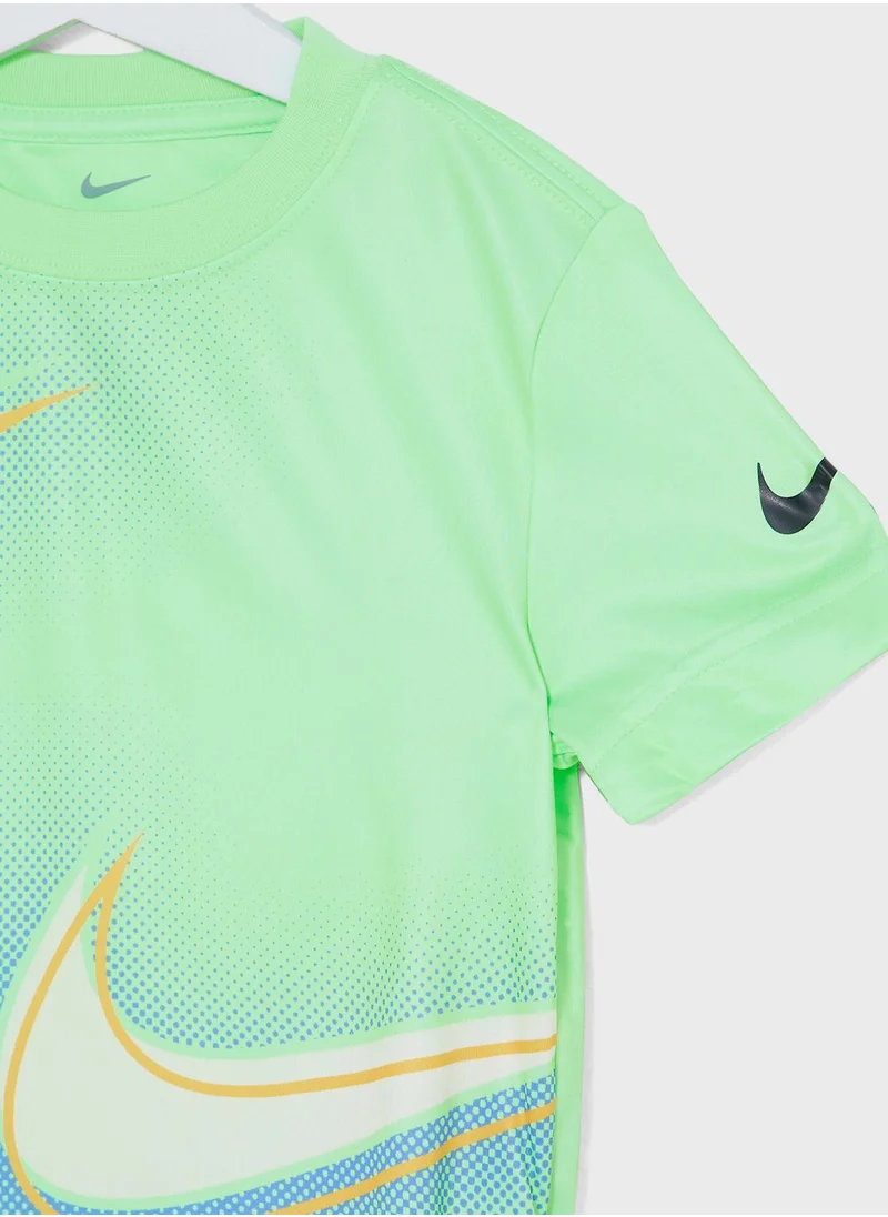 Nike Kids Stacked Up Swoosh T-Shirt