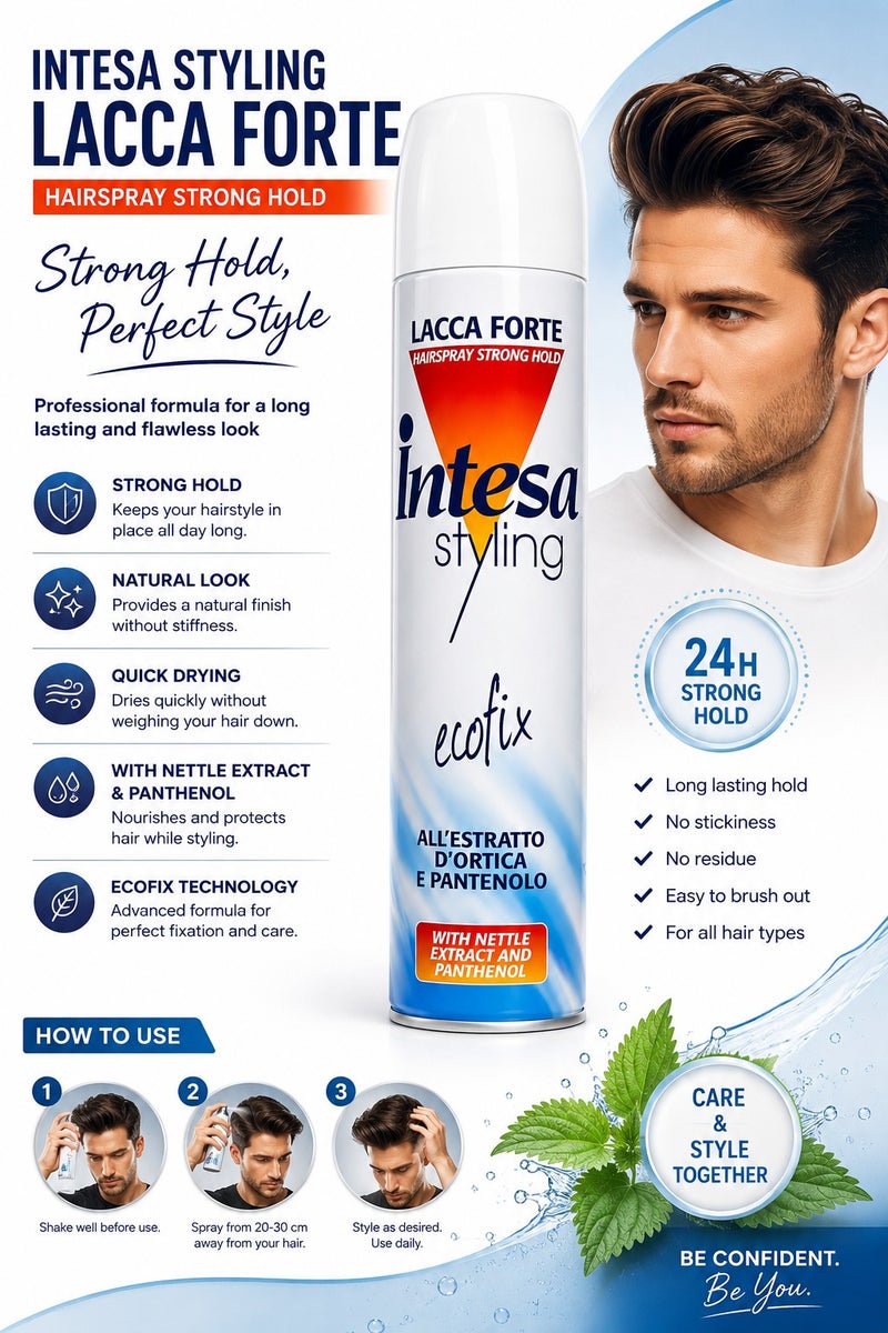 Intesa Styling Hairspray - 400 ml - Image 2