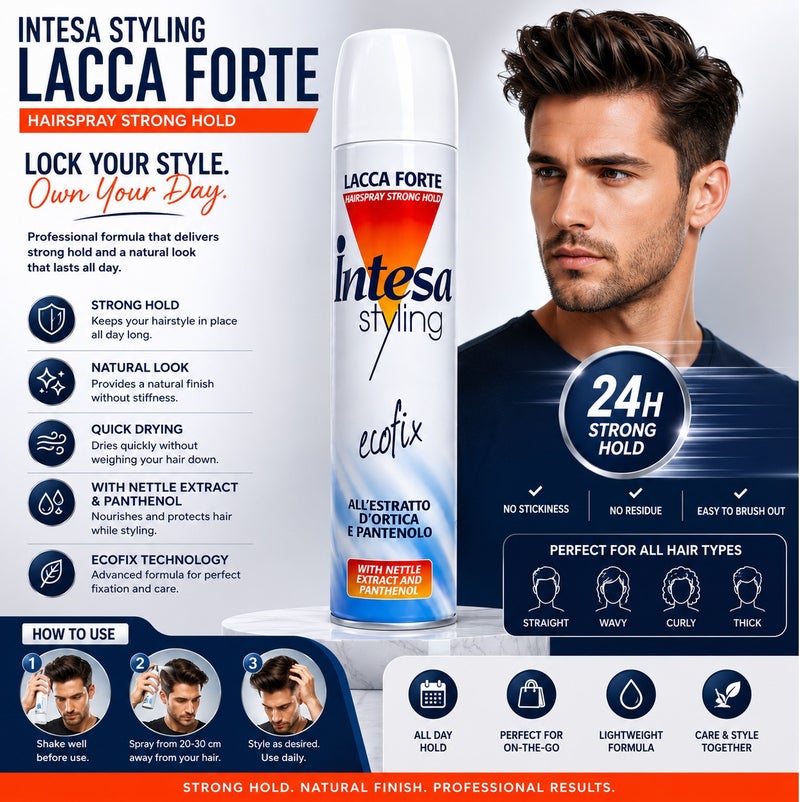 Intesa Styling Hairspray - 400 ml - Image 3