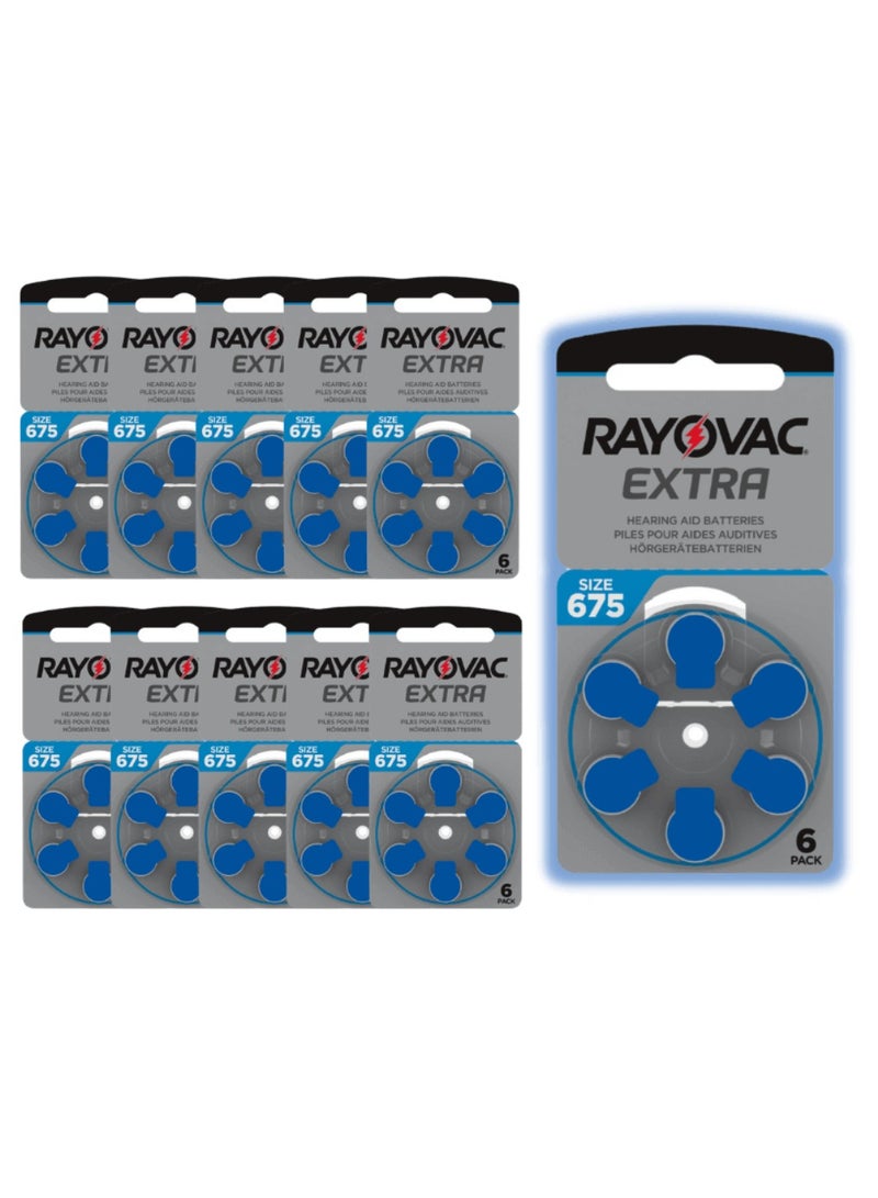 Rayovac Rayovac Extra Hearing Aid (Size 675) Zinc-Air 1.45V Batteries - 60 Pieces  - Image 2