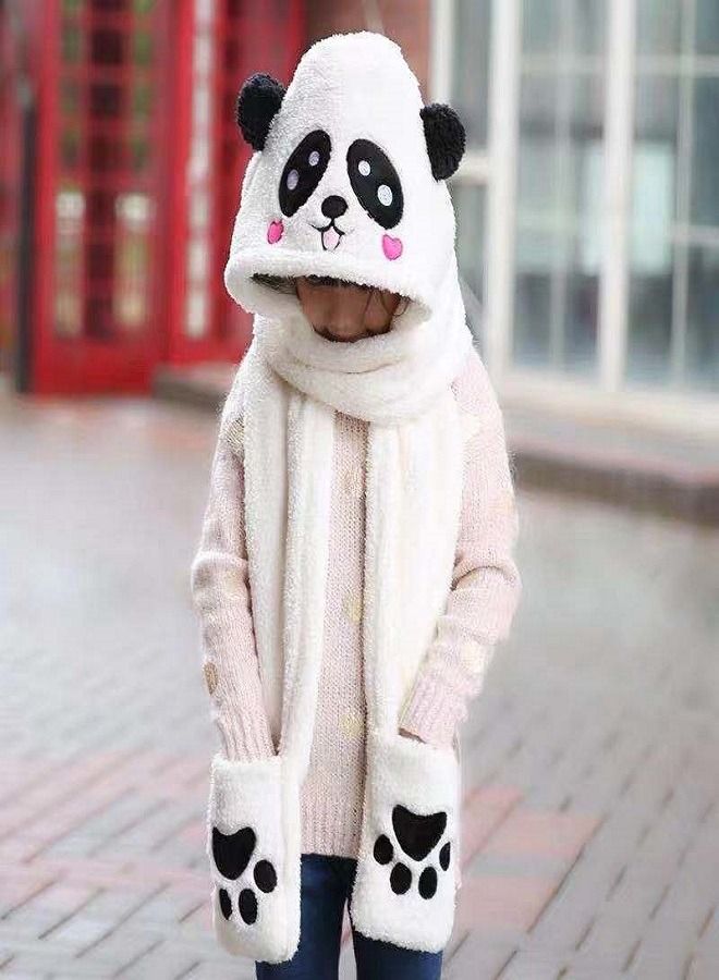 Women's Cartoon Panda Hat - Image 4