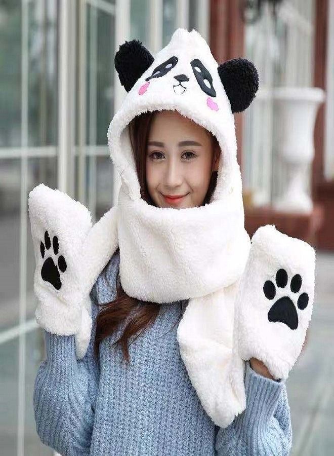 Women's Cartoon Panda Hat - Image 1