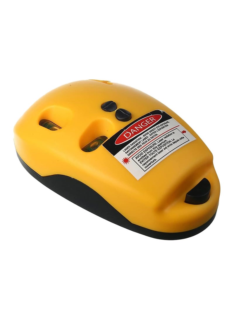 Hegebeck Hegebeck Level Tool Laser Line Level 90 Measuring Mouse orange 1PCS  - Image 1