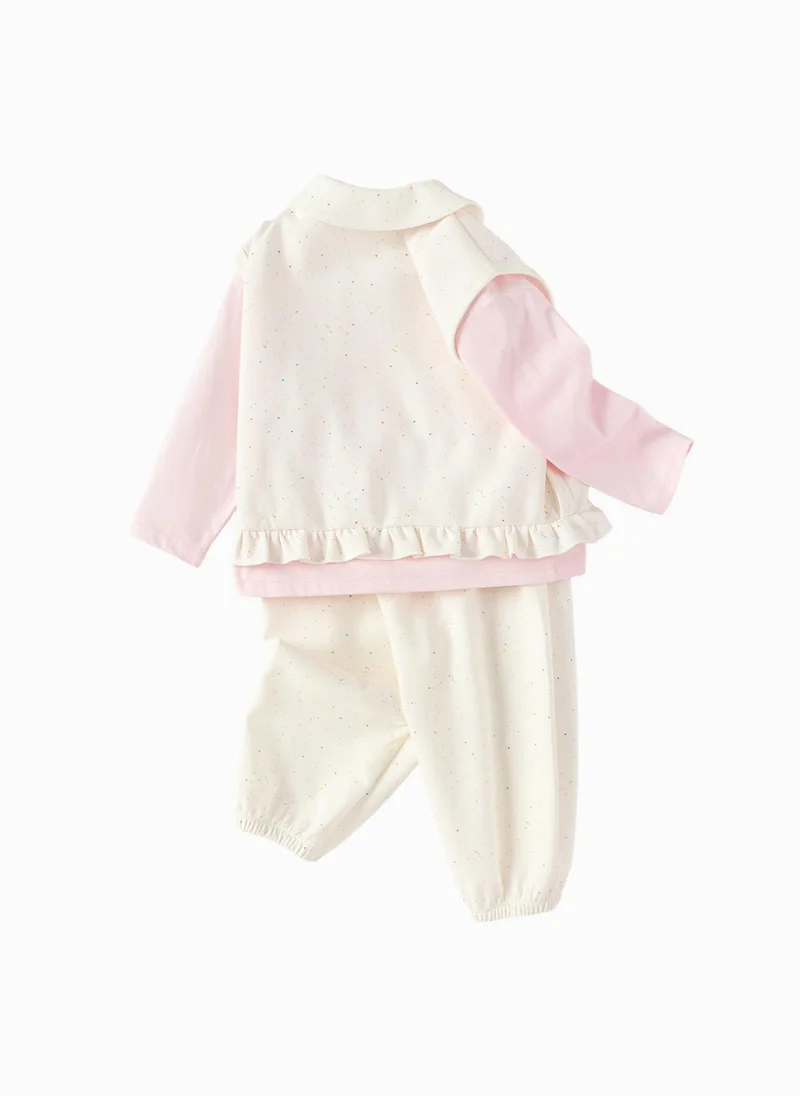Balabala Toddler Girl Knit long sleeve suit