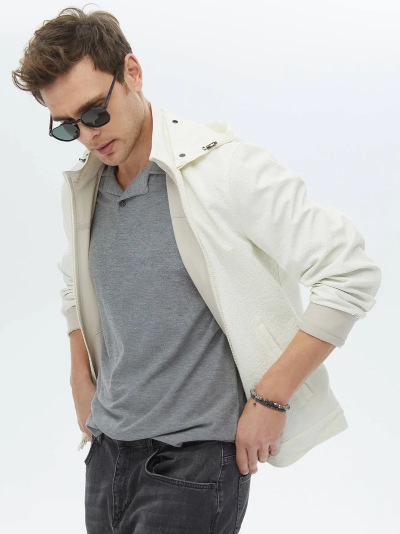 Kip Stone Woven Coat