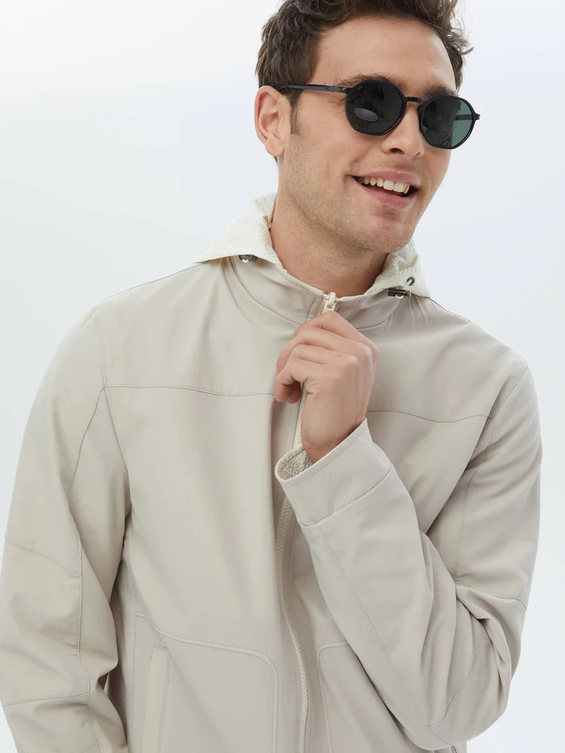 Kip Stone Woven Coat